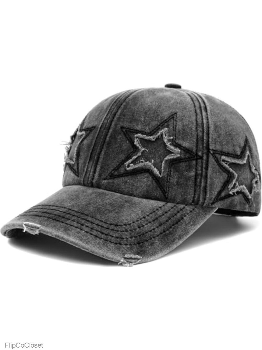 Vintage Washed Cotton Baseball Cap Distressed Snapback Adjustable Unisex Hats